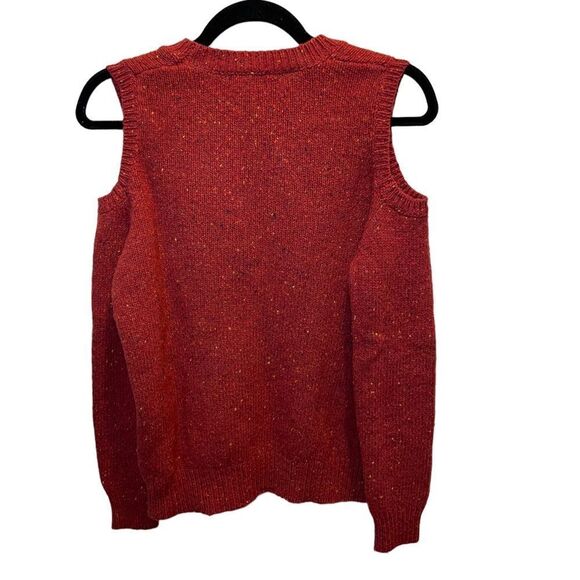 Rebecca Minkoff Cold Shoulder Wool Blend Sweater - Picture 2 of 4